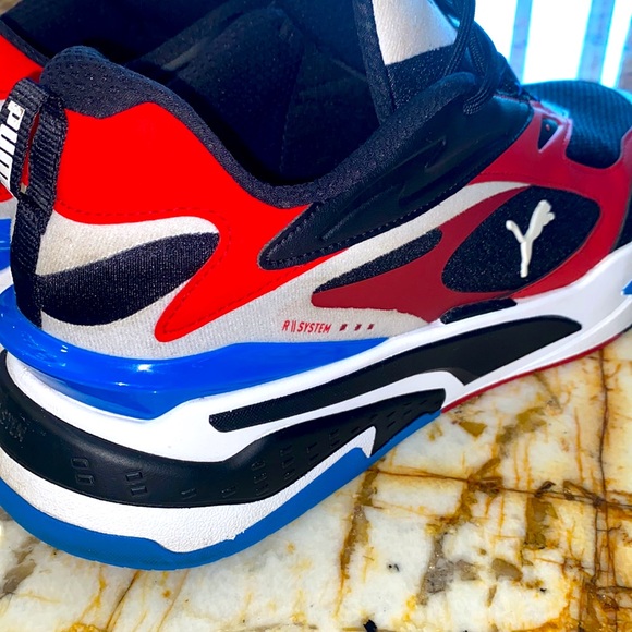 “PUMA” Running System sneaker MEN Sz 13 red blue and white! - Picture 2 of 7